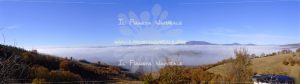 Lago di nebbia a mezzogiorno – Lungo strada Castel d’Arno – ITA - Il Pianeta Naturale